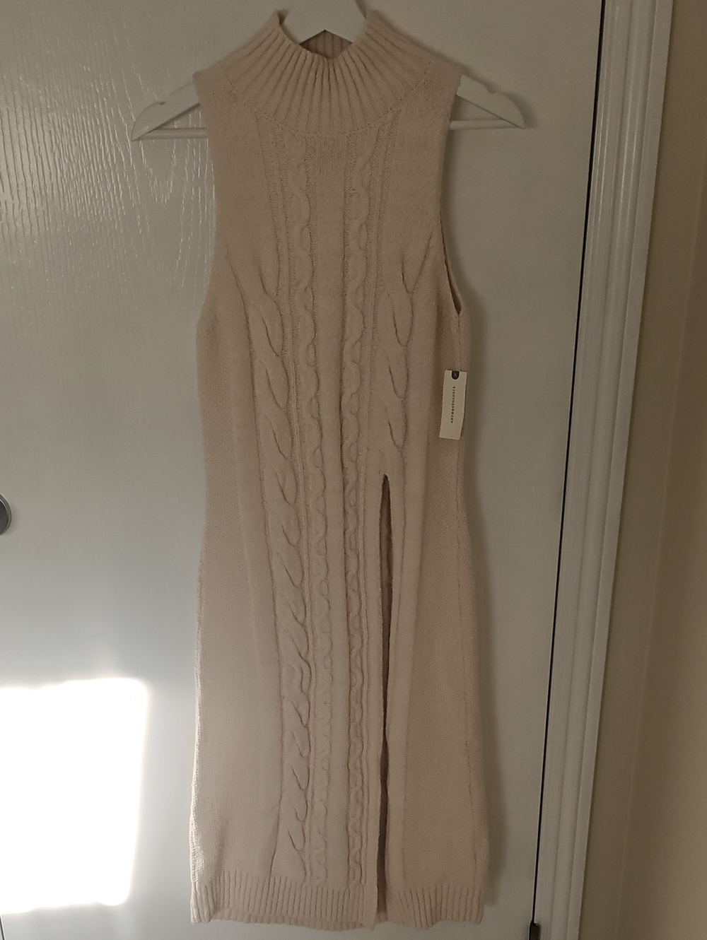 Anthropologie Pilcro Cable Knit Sleeveless Dress